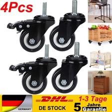 4 Rollen mit M8 Gewindestift