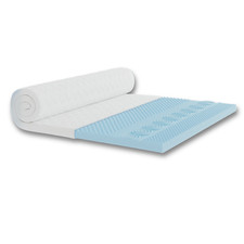 Topper 8cm H2 H4 7-Zonen Matratzentopper Matratzenauflage harter Schoner Komfort