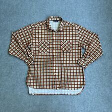 BLACK BEAR Herren Vintage 90´ Flanell Hemd Gr. 2XL Holzfäller Shirt 24713 Orange