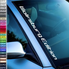 Wolfsburg Edition Aufkleber