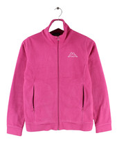 Kappa Damen 00s Fleece Jacke Pink S