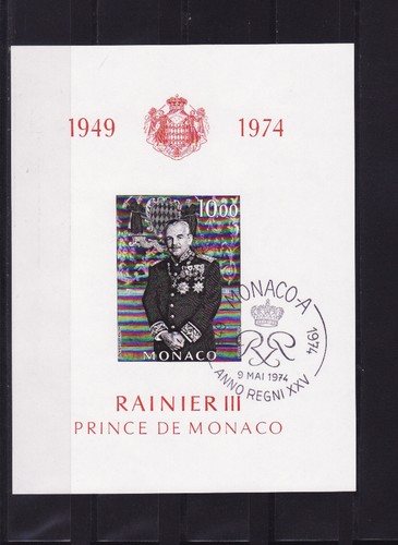 Monaco block prinz rainier - block,