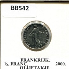 1/2 FRANC 2000 FRANKREICH