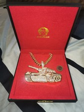 King Ice - No Limit Records - 98 TruTank Chain XL Iced Out