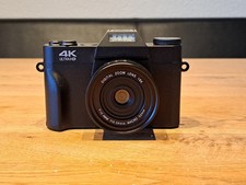 Digitalkamera 4K UHD Fotokamera 56MP 180° Flip Bildschirm 16X Digitalzoom