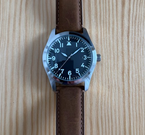 Fliegeruhr automatik mit eta - automatik,