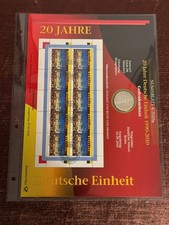 10 EURO Silber Numisblatt 4/2010 - 20 Jahre Deutsche Einheit