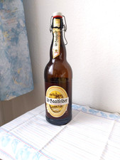 Bierflasche mit Bügelverschluß, 2l, leer für Sammler Brauhaus Saalfeld
