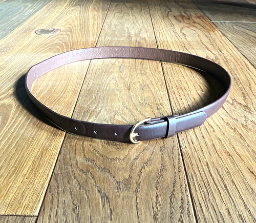 Brauner leder gürtel 95 - gürtel,, 85-95