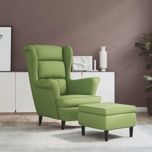 Ohrensessel mit hocker - ohrensessel,
