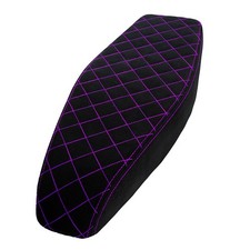 Premium Tuning Sitzbank schwarz lila flach für Simson S51 S50 S70 C strukturiert