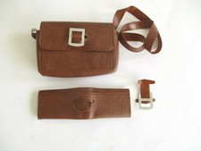 Spielzeug,  ein alter Schulranzen/Schultasche mit Federmappe  Puppenstube