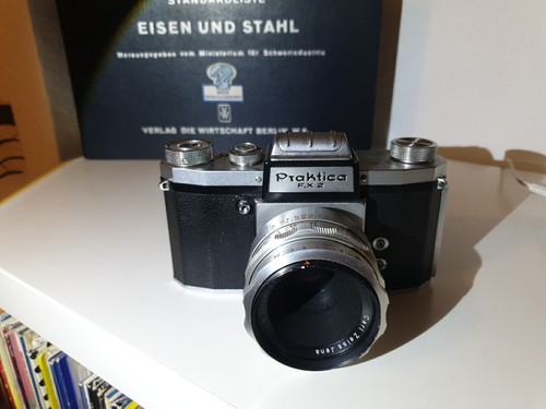 Praktica fx2 vintage camera - praktica,