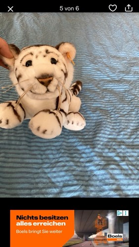 Steiff weißes tiger baby - steiff,