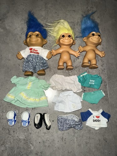 Vintage troll puppen konvolut - vintage,