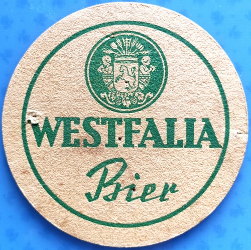 Alter bierdeckel westfalia - alter,