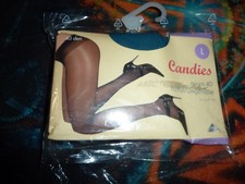 Candies Fein Hüft Strumpfhose Gr.L 46-48 Micro 40 DEN in Petrol NEU!