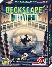 Deckscape - Raub in Venedig- Escape Room Spiel - WIE NEU