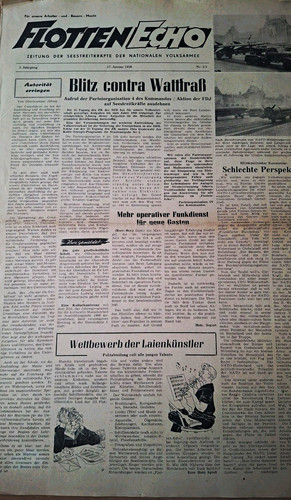 Zeitung flotten echo nva - echo“,