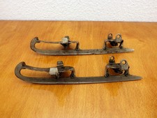 Hudora Schlittschuhe Nr.63,  Rundspitze, Vintage Antik Sammlerstück, patiniert