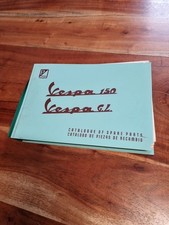 Vespa 150 GL And Sprint Ersatzteile Katalog Original Edizione 1