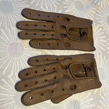 Cabrio Handschuhe, Gr. 9, Braun