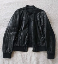 Prada Lederjacke Leder Bomber