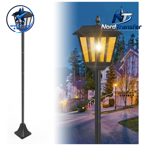 Led solar laterne stehend 180 - led,