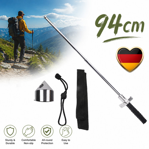 Wanderstock ausziehbar kompakt - wanderstock,