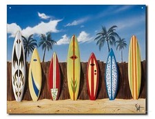 Surfer Schild 30 x 40 groß