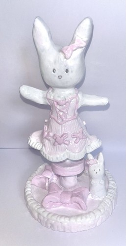 Jewelry holder ballerina bunny
