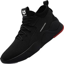 Männer Stahl Toe Schuhe Anti Rutsch Sicherheitsschuh Durchschlagsichere Sneaker