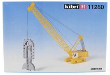Kibri 11280 Liebherr 883 Seilbagger mit Schlitzwandgreifer - 1:87 Bausatz Kit