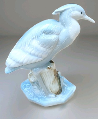 Porzellan figur reiher - porzellan,