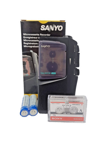 Sanyo trc 525m talk book - trc-525m,