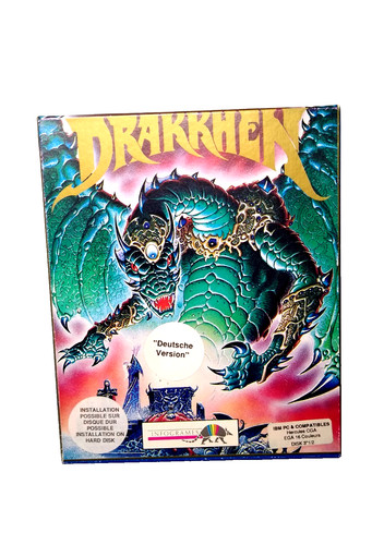 Drakkhen retro game - game, big