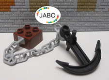 ( Q6/1 ) LEGO Duplo  Anker mit Kettenstein  Piratenschiff Schiff Boot Fähre