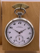 Doxa Antimagnetique Taschenuhr Ancre De Precision 15 Rubis Argentan Uhr Vintage