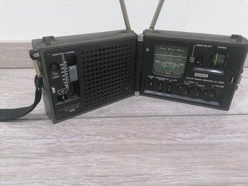 Sony icf 7800 3 - fm, 3-band