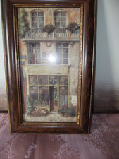 Bild 18 x 30, Nostalgische Hausfassade