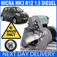 STARTER MOTOR FITS NISSAN