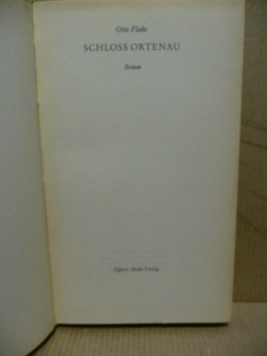 Schloß ortenau otto flake - ortenau,