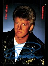 Christian Sommer Autogrammkarte Original Signiert ## BC 168163