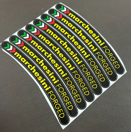 Marchesini forged decals rad - forged,