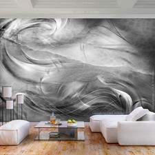 Abstrakt Violett Modern VLIES FOTOTAPETE 3D WOHNZIMMER TAPETE WANDBILD XXL