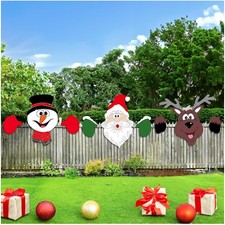 3 Stück Weihnachtsdeko