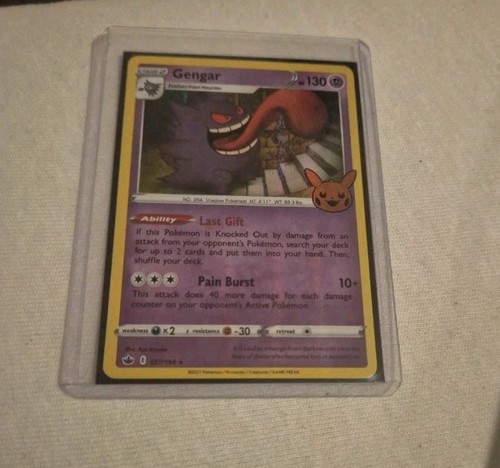 Pokémon tcg gengar - holo, karte