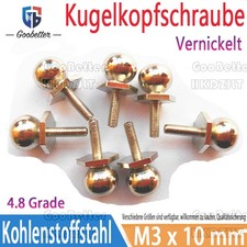 Kugelkopfschraube M3x10