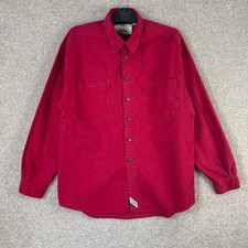Vintage Levis rotes Jeanshemd