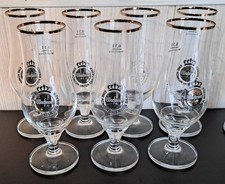 7 Warsteiner Bier Glas 0,3l